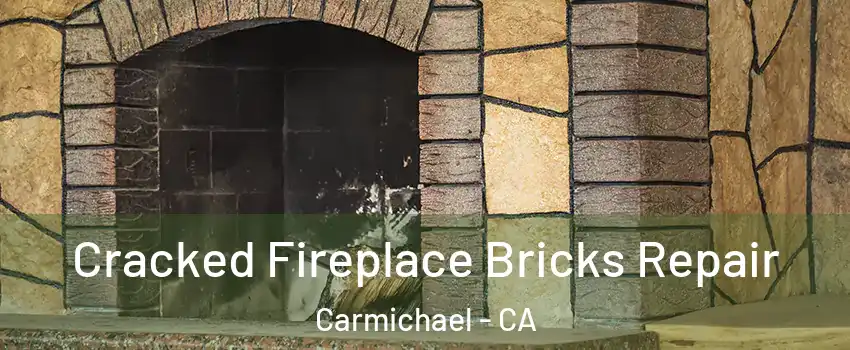  Cracked Fireplace Bricks Repair Carmichael - CA