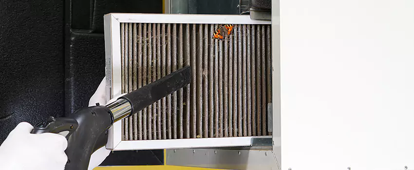Clogged Air Duct Cleaning Process in Carmichael, CA