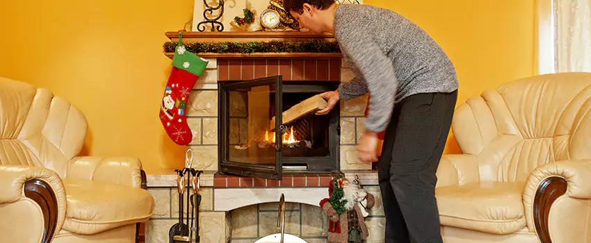 Gas to Wood-Burning Fireplace Conversion Services in Carmichael, California
