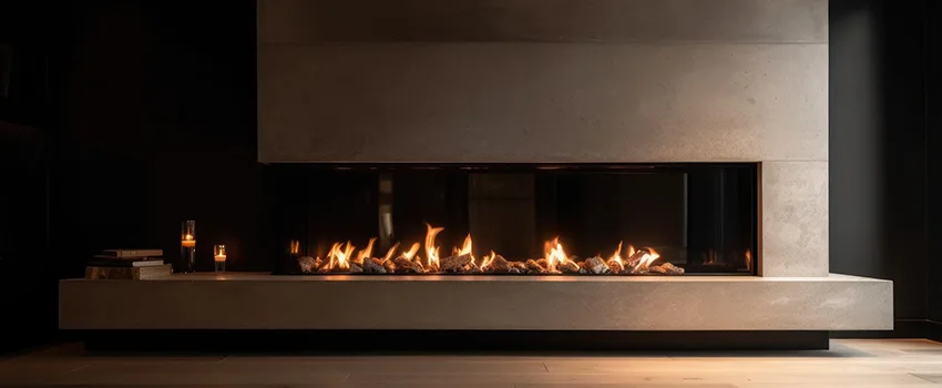Gas Fireplace Ember Bed Design Services in Carmichael, California