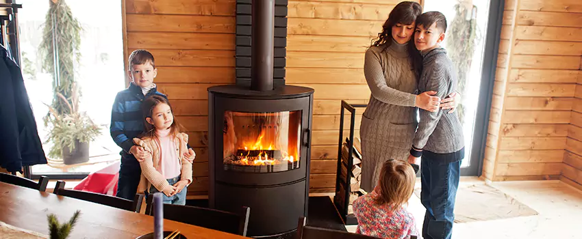 Morso Cast Iron Fireplace Insert Installation in Carmichael, California