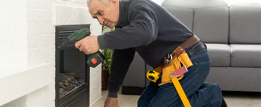 New Indoor Fireplace Installation in Carmichael, California