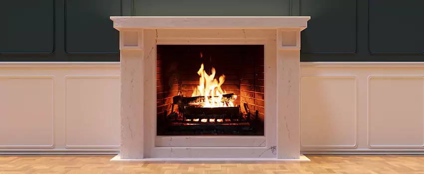 Open Flame Wood-Burning Fireplace Installation Services in Carmichael, California