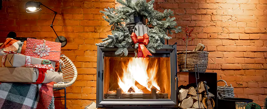 Travis Industries Linear Gas Fireplace Installation in Carmichael, California