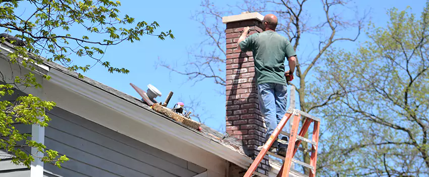 Vinyl and PVC Chimney Flashing Installation in Carmichael, CA